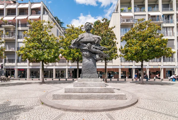 Monumento a Carlo Battaglini — Foto de Stock