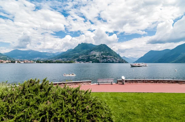 Lago di Lugano — Foto Stock