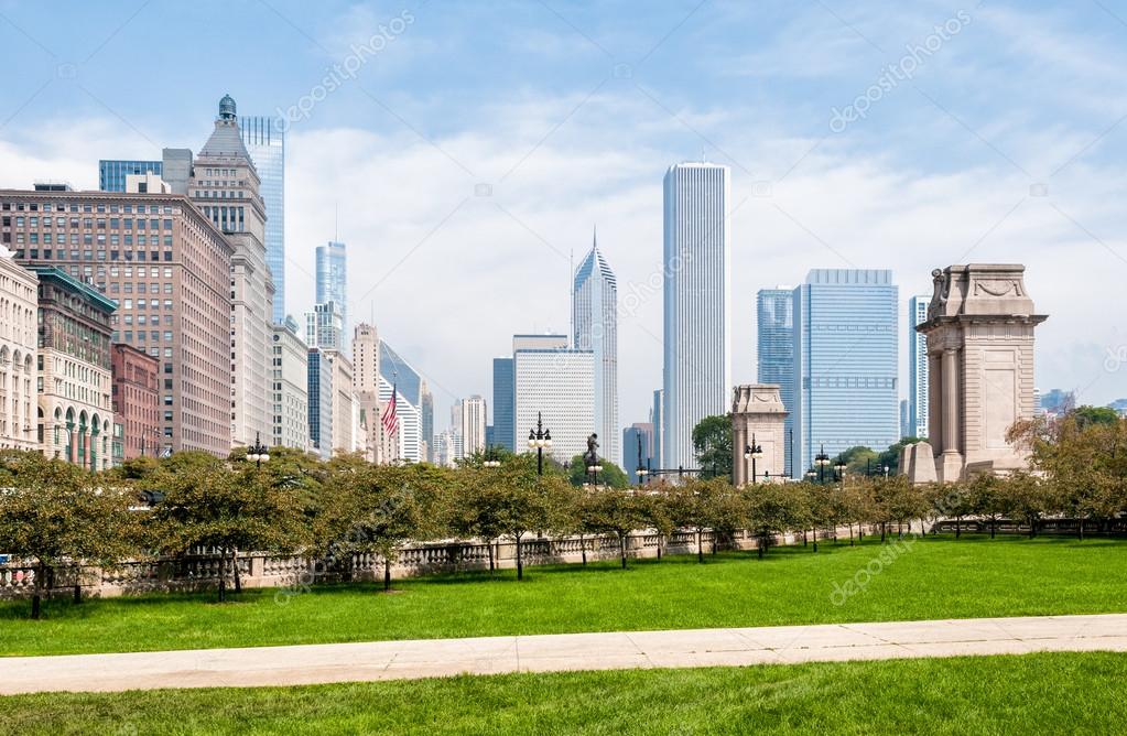 Chicago skyline, Illinois