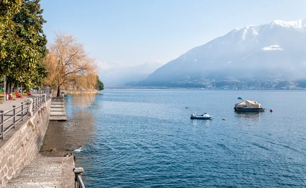 Lake Maggiore Locarno üzerinden — Stok fotoğraf