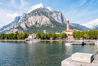 Lecco, İtalya'nın görünümü