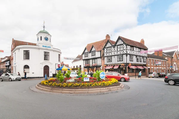 STRATFORD-UPON-AVON, the birthplace of William Shakespeare. — Stock Photo, Image