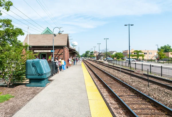 Northbrook Metra Station, Verenigde Staten — Stockfoto