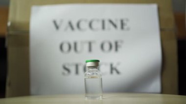 Aşı stok konsepti dışında