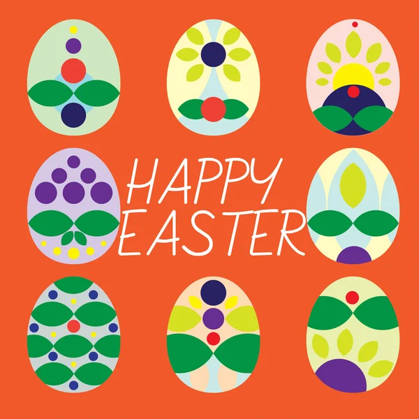 HAPPY EASTER — Stock Vector