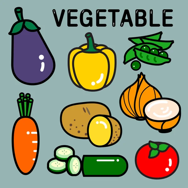 Vegetale — Vettoriale Stock