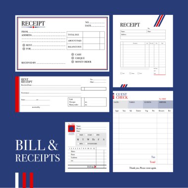 Bill ve makbuzlar