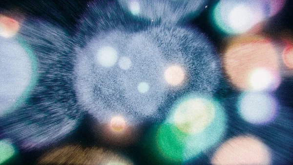 Vintage Bokeh lensleri analog efektli film tahılları