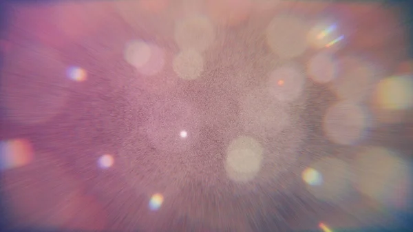 Crystal Optical Flare Film Dust Overlay Effect Vintage Abstract Bokeh and Light Leaks Photo with Retro Camera Defocused Blur Reflection Bright Sunlights. Use Screen Overlay Mode for Photo Processing.