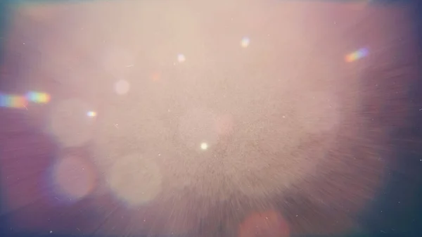 Kristal Optik Fişek Film Toz Örtüsü Efekti Soyut Bokeh Işık — Stok fotoğraf