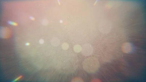 Kristal Optik Fişek Film Toz Örtüsü Efekti Soyut Bokeh Işık — Stok fotoğraf