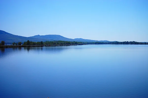 Lago Montanha e Genebra, Suíça — Fotografia de Stock