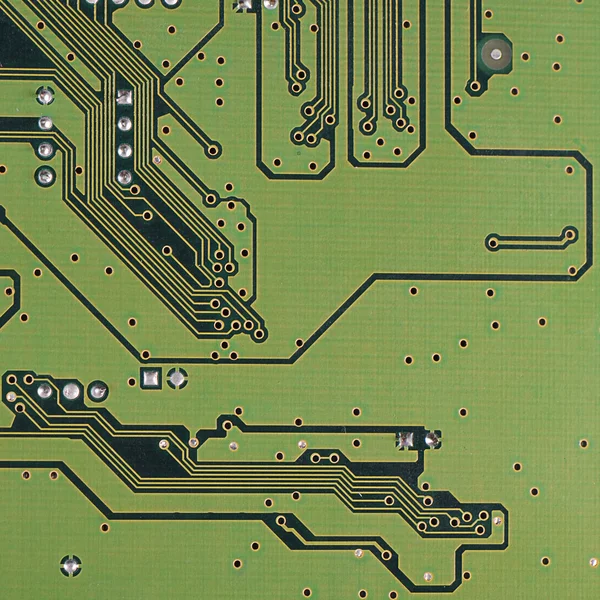 The details motherboard as a background — Stock Photo, Image