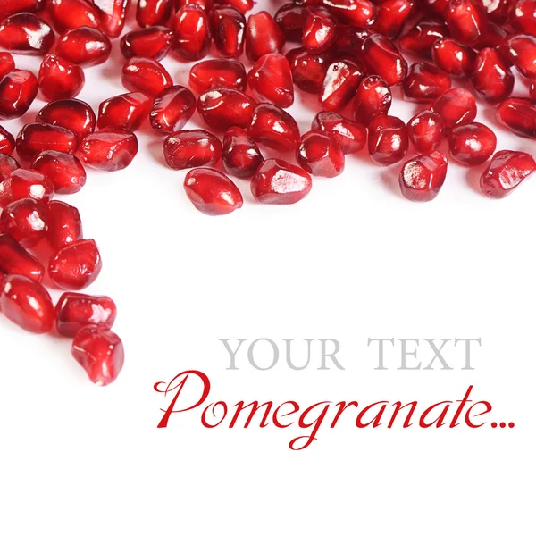The fresh pomegranate as a background — Stock Photo, Image