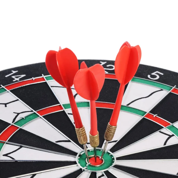 Darts isolated on white background — Stock Photo, Image