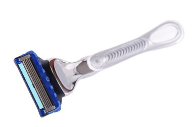 Beyaz arkaplanda güvenlik jileti izole edildi