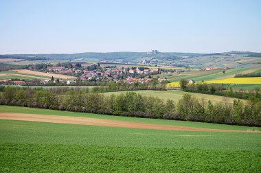 Bahar manzara İsviçre