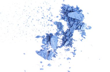 Göz farı yakın çekim beyaz arka plan üzerinde izole