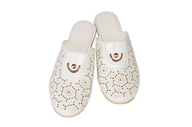 beyaz izole kadın yaz Ayakkabı