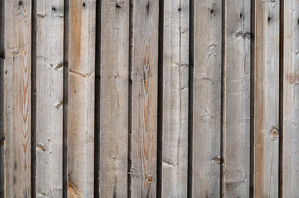 Fence from terevyanny boards close up — Stock Photo, Image