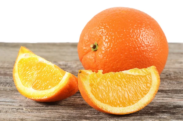 Frische Orange als Hintergrund — Stockfoto