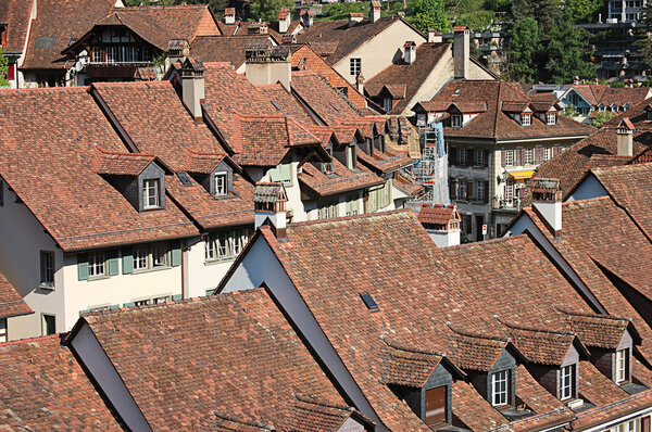 View on old town of Bern