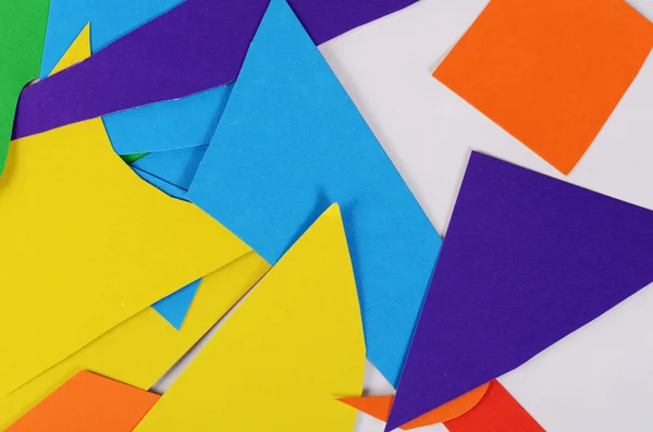 Set of a color paper close up — Stock Photo, Image