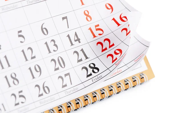 Takvim sayfasındaki tarihlerin kapatılması