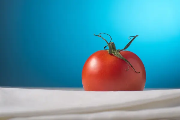 Zahradní červená rajčata čerstvé zdravé — Stock fotografie