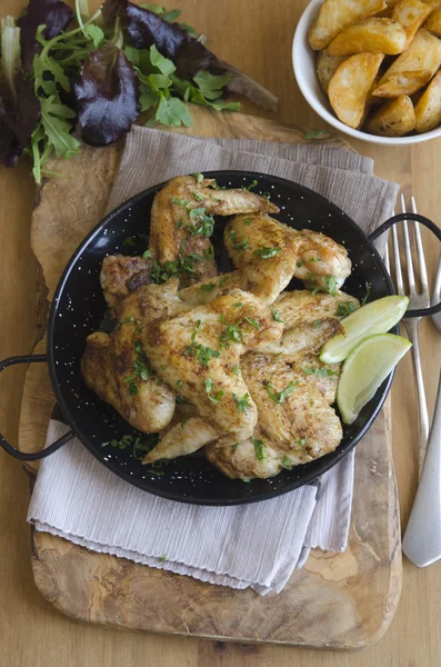 Alitas de pollo peri-peri — Foto de Stock