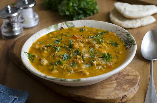 モロッコ チキン スープ — ストック写真