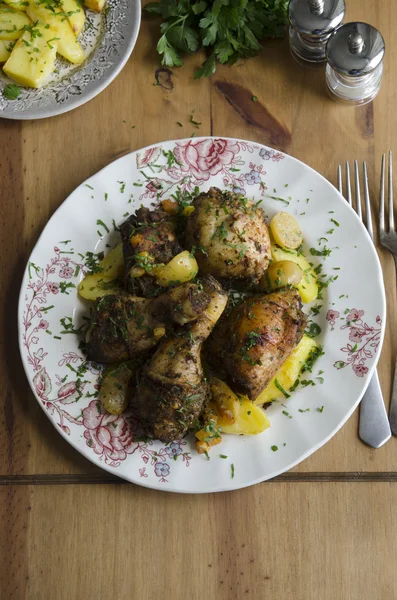 Moroccan chicken stew — Stock Photo, Image