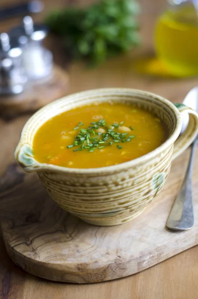 País sopa de legumes — Fotografia de Stock