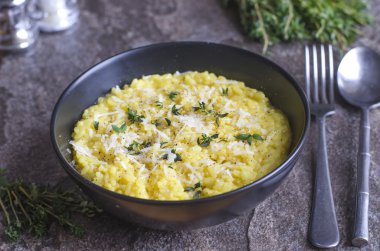 Peynirli risotto