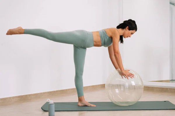 Aula Pilates Estúdio — Fotografia de Stock