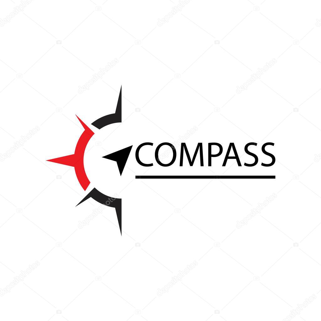 Compass Logo Template vector icon illustration design