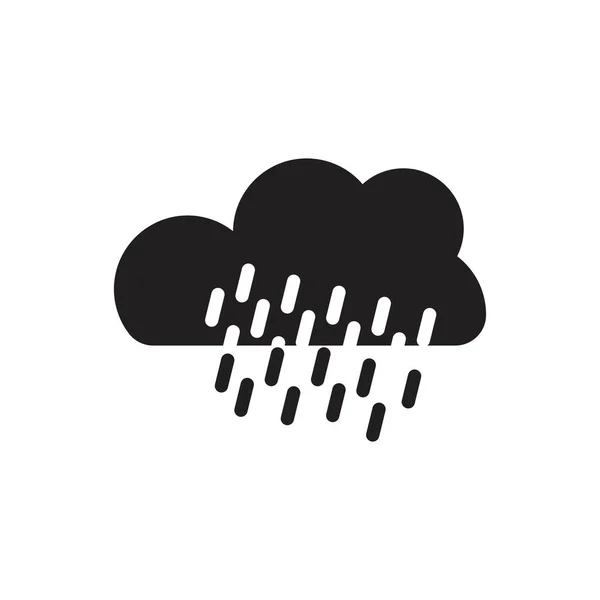 Rain Cloud Vector Illustration Design — Stock Vector