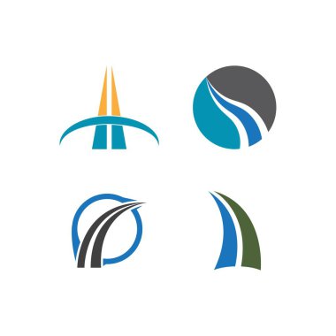 logo vektör şablonu çizimi