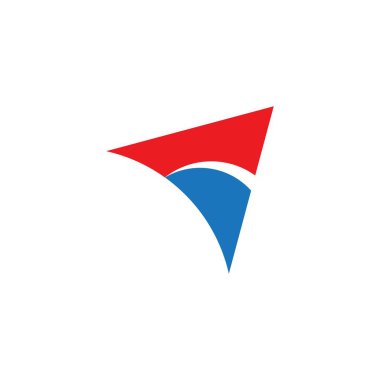 Ok illüstrasyon logo vektör şablonu