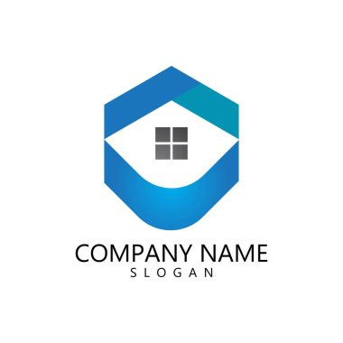 Özellik Logosu Simgesi Gayrimenkul Şablonu
