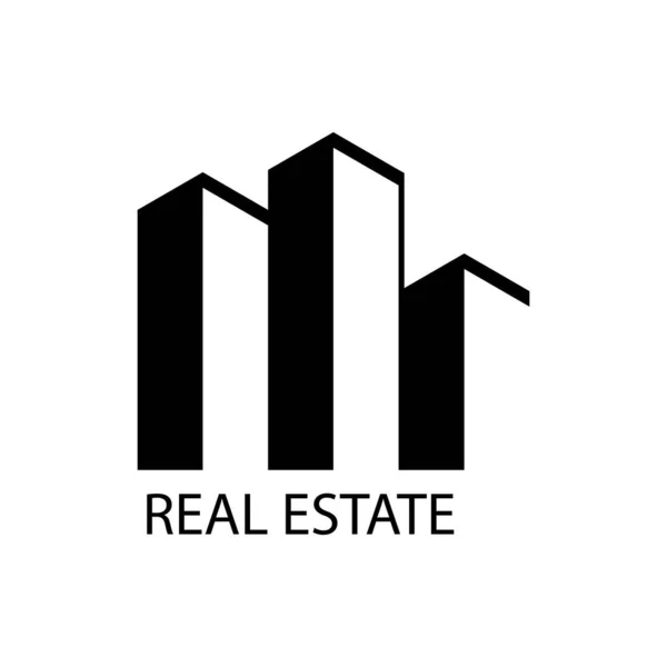 Modèle Icône Logo Propriété Immobilier — Image vectorielle