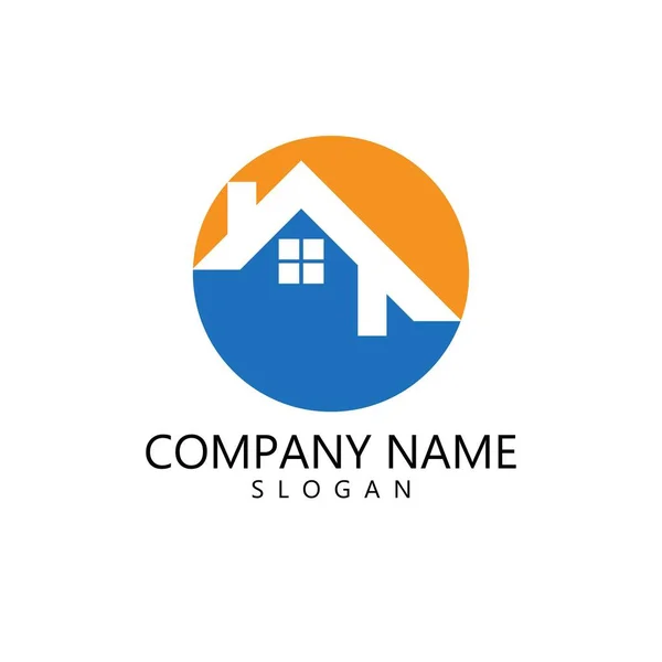 Property Logo Icon Template Real Estate — Stock Vector