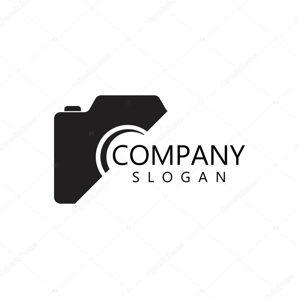 Camera icon vector template illustration design