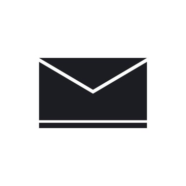 E- posta logo vektör şablonu resimleme