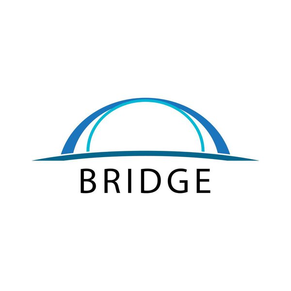 Bridge Logo Template vector icon illustration design