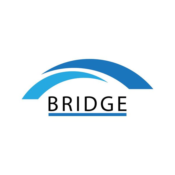 Bridge Logo Template vector icon illustration design