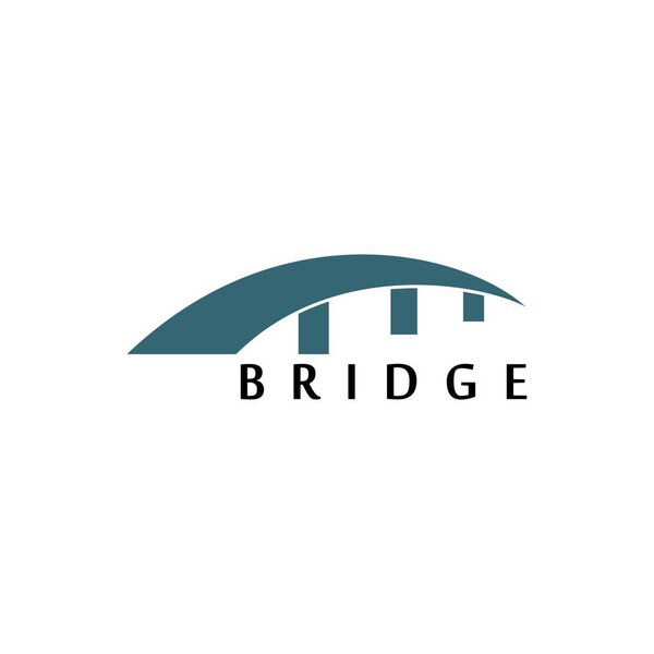 Bridge Logo Template vector icon illustration design