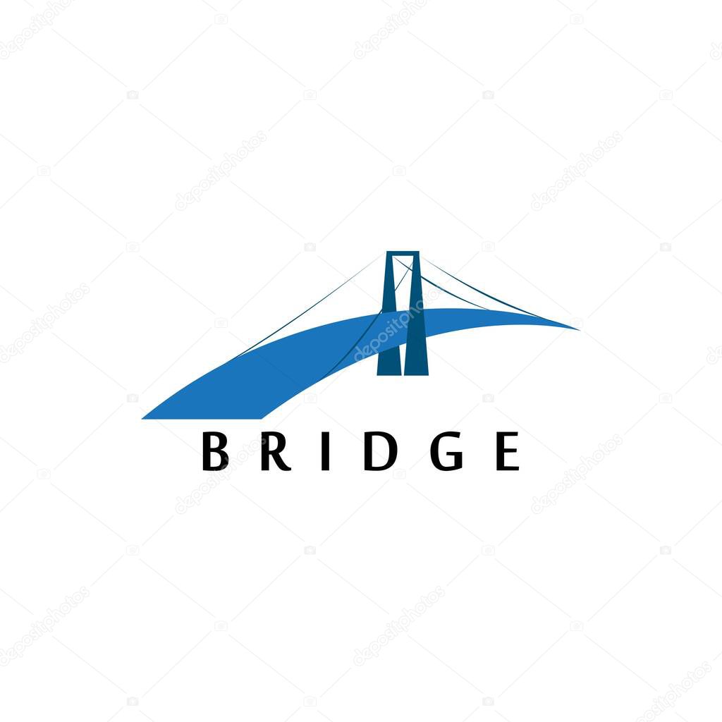 Bridge Logo Template vector icon illustration design