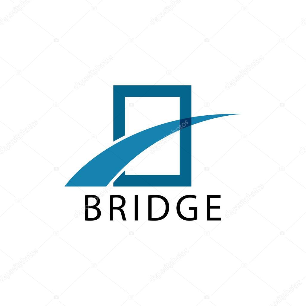 Bridge Logo Template vector icon illustration design