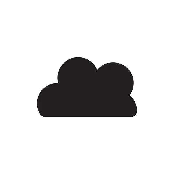Logo Cloud Șablon Pictogramă Vector — Vector de stoc